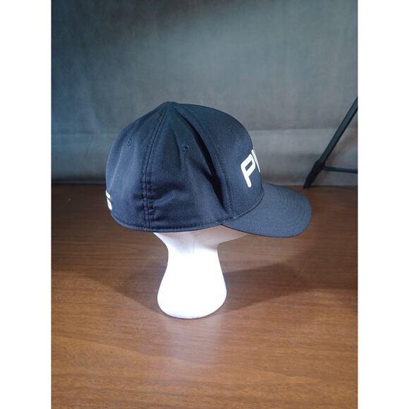 PING Sensorcool Golf Black Flex Fix Hat Cap L /XL - Picture 5 of 11